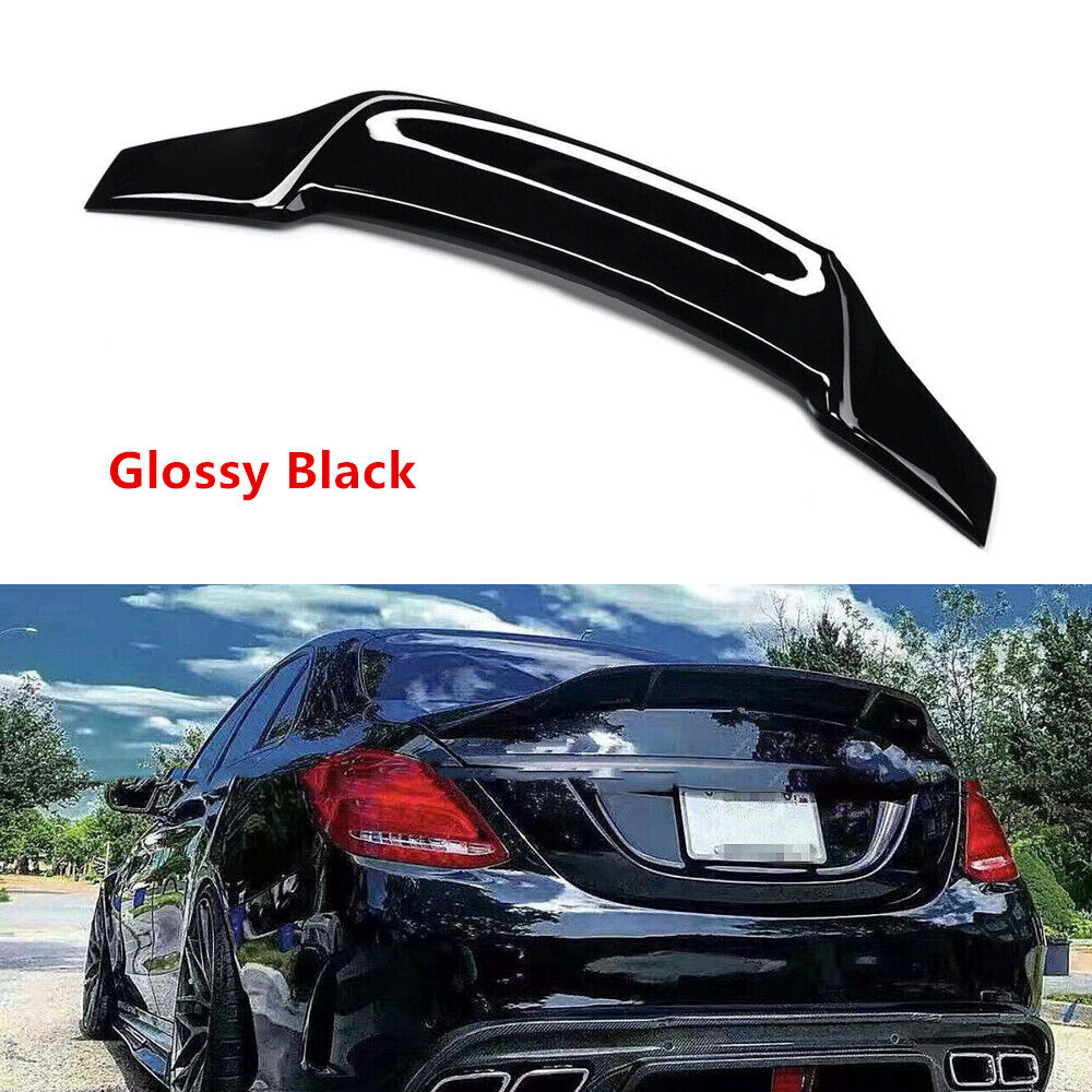 Duckbill Trunk Spoiler Wing Fits For 15-21 Mercedes Benz W205 C63 AMG 4DR