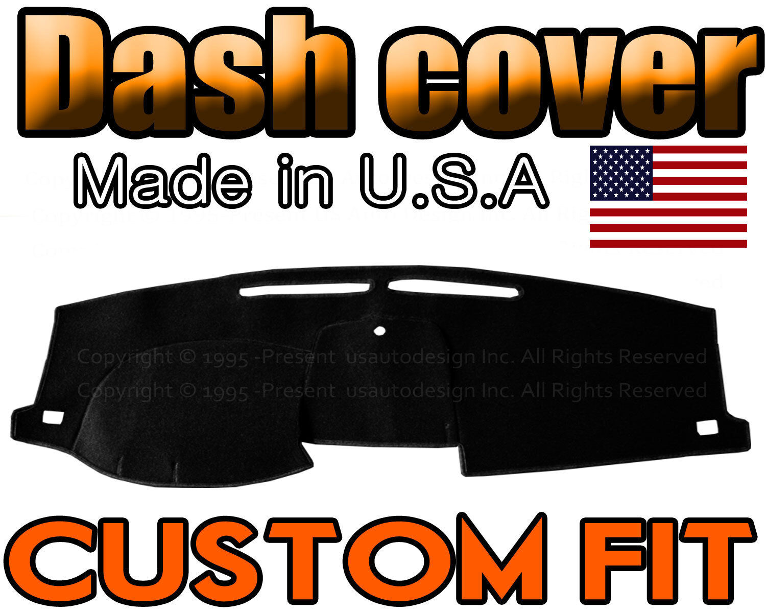 fits 2015 - 2017  TOYOTA  CAMRY  DASH COVER MAT DASHBOARD PAD /  BLACK 