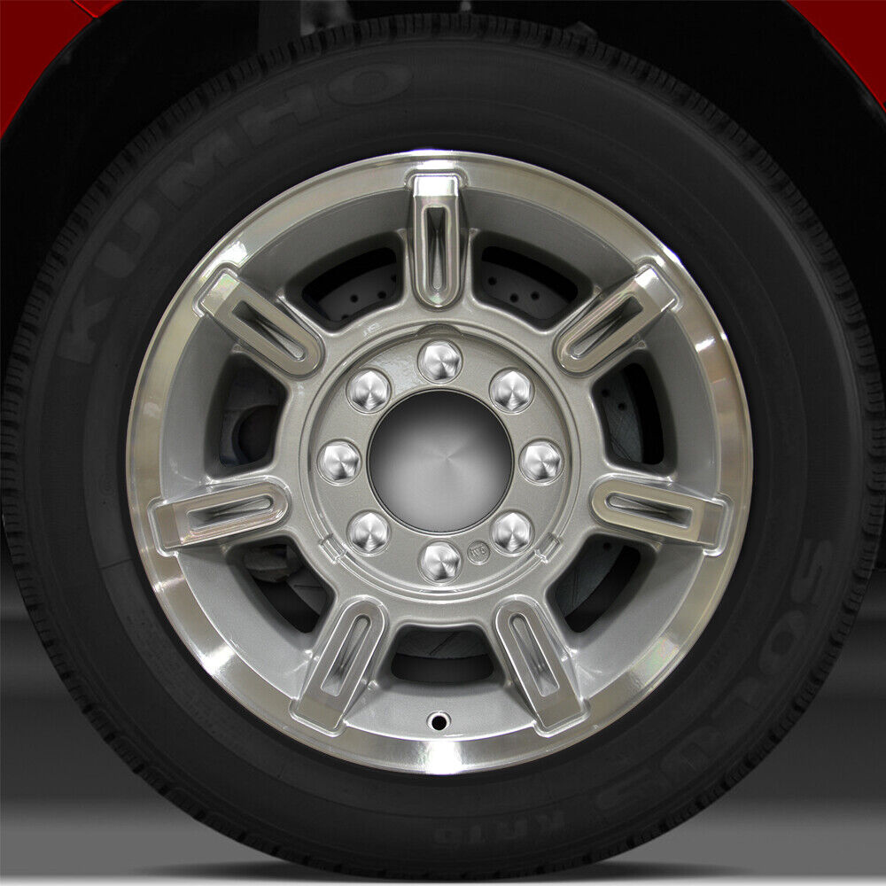 17x8.5 Factory Wheel (Bright Sparkle Silver) For 2002-2007 Hummer H2