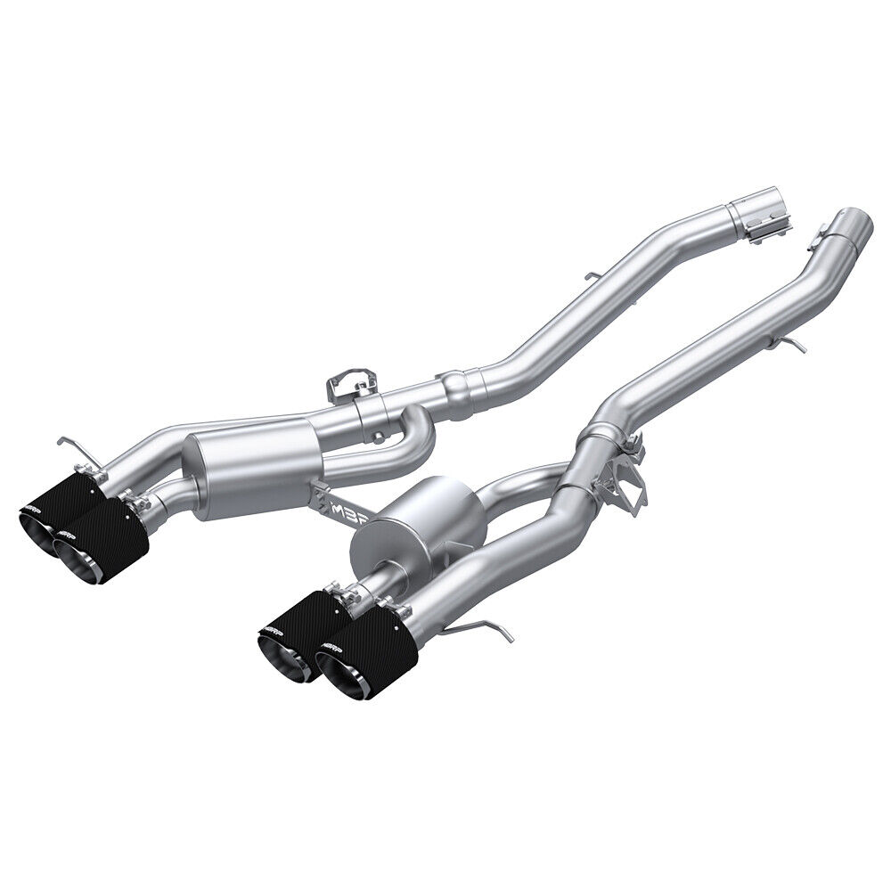 MBRP S45033CF Stainless Steel Axle Back Exhaust for 2021-24 BMW M3 G80 / M4 G82