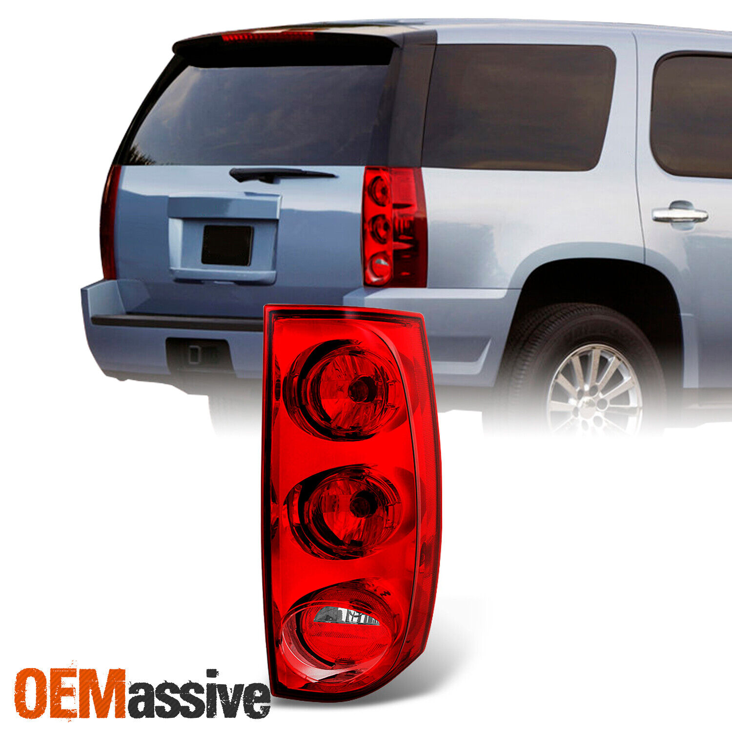 Fit 2007-2014 Yukon XL 1500/2500 Passenger Right Side Tail Light Replacement