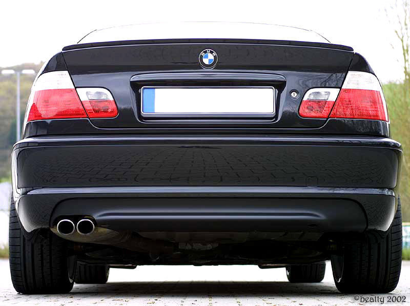 Free Ship M3 Unpainted Trunk Lip Spoiler Wing For 1999-2005 BMW E46 3 Series 2D