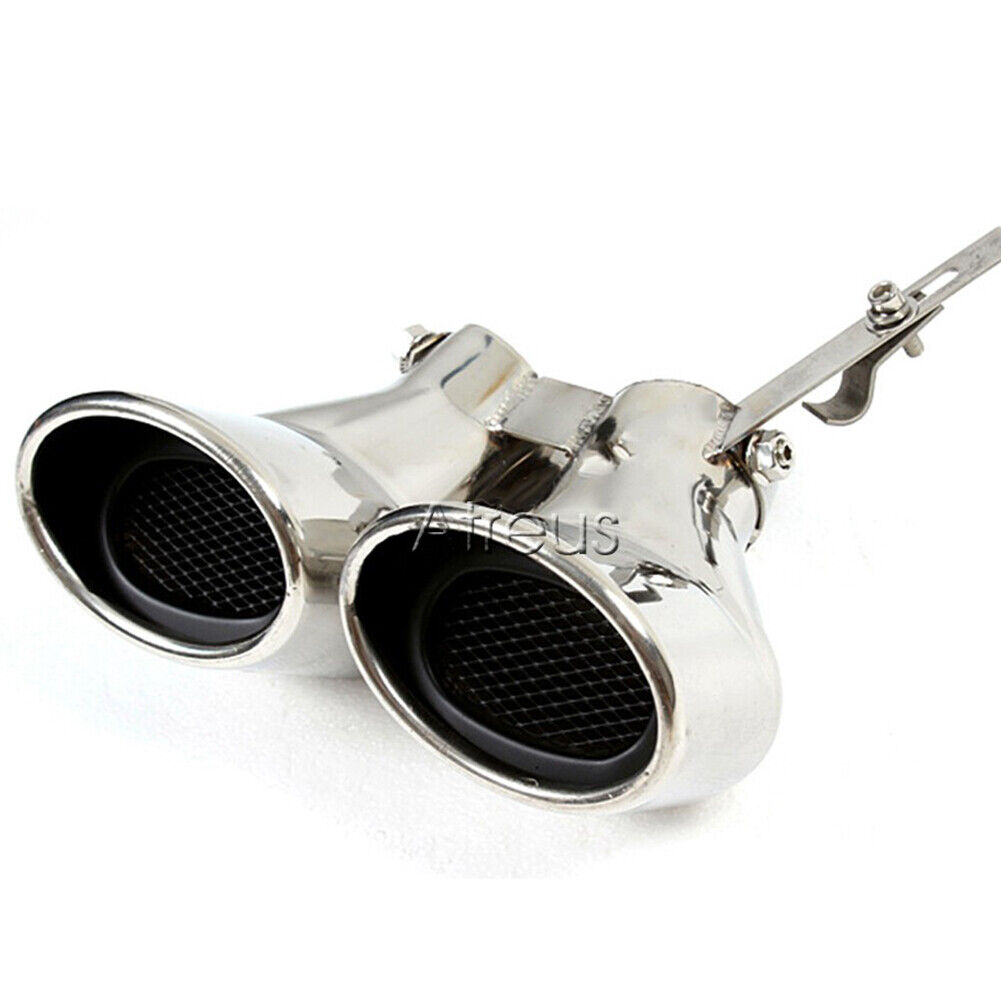 For Mercedes Benz W203 C240 C320 Exhaust Tips Stainless Steel Dual Muffler Pipe