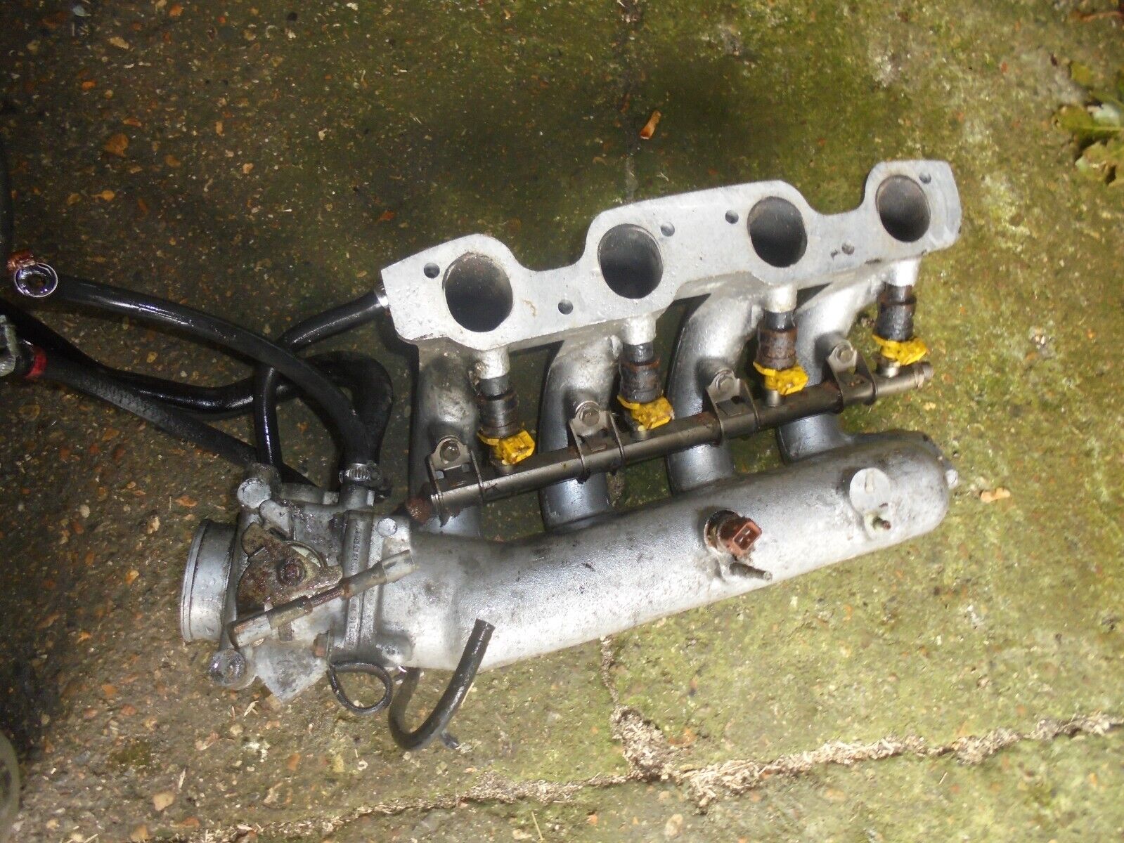 Lancia Delta HF Turbo Integrale  HF4WD intake manifold Throttle Body Injectors