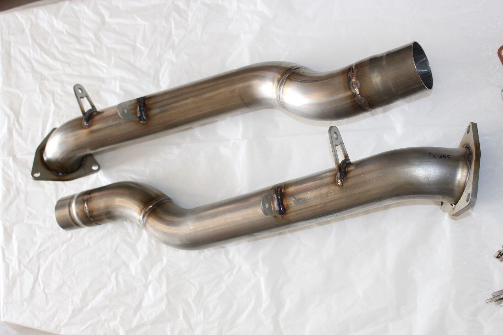FREE SHIPPING Porsche Cayenne 955 Secondary Bypass Pipes 2.5\