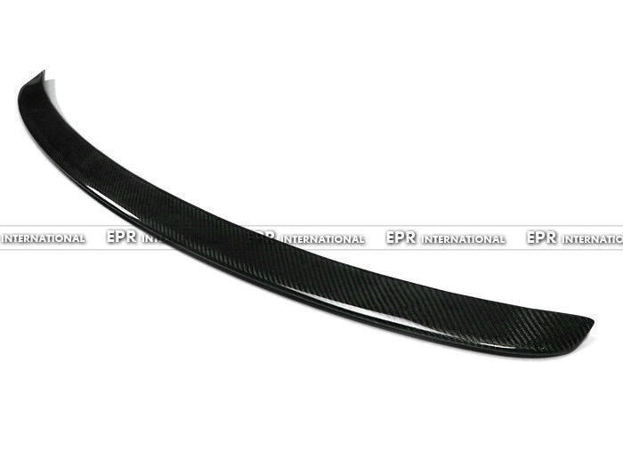 For Mazda 04-11 RX8 Carbon Fiber Rear Trunk Boot lid Spoiler Wing Ducktail Lip