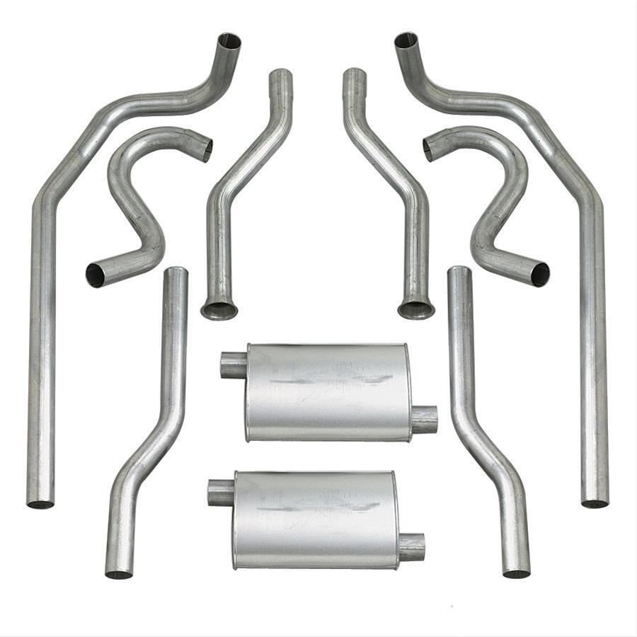 Summit Racing Header-Back Dual Exhaust System 680120