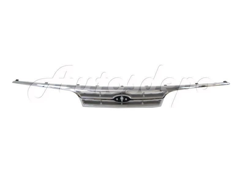 For 1995-1997 Ford Crown Victoria Chrome Silver Grey Grille