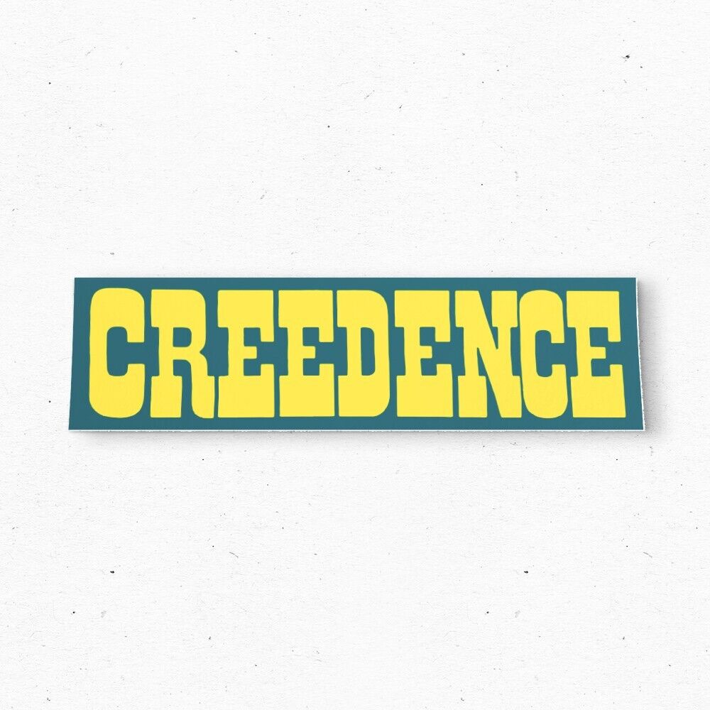 CREEDENCE Clearwater CCR Bumper Sticker - Music Promo VTG Style Vinyl Decal 70s