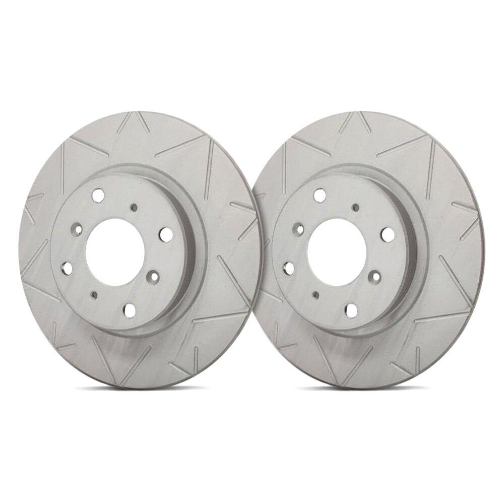 For Mercedes-Benz CLK55 AMG 01-02 Peak Slotted 1-Piece Front Brake Rotors