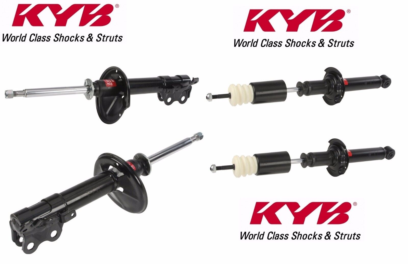 KYB GR-2/Excel-G Struts/Shocks 95-98 for Toyota Tercel Paseo Front & Rear Set