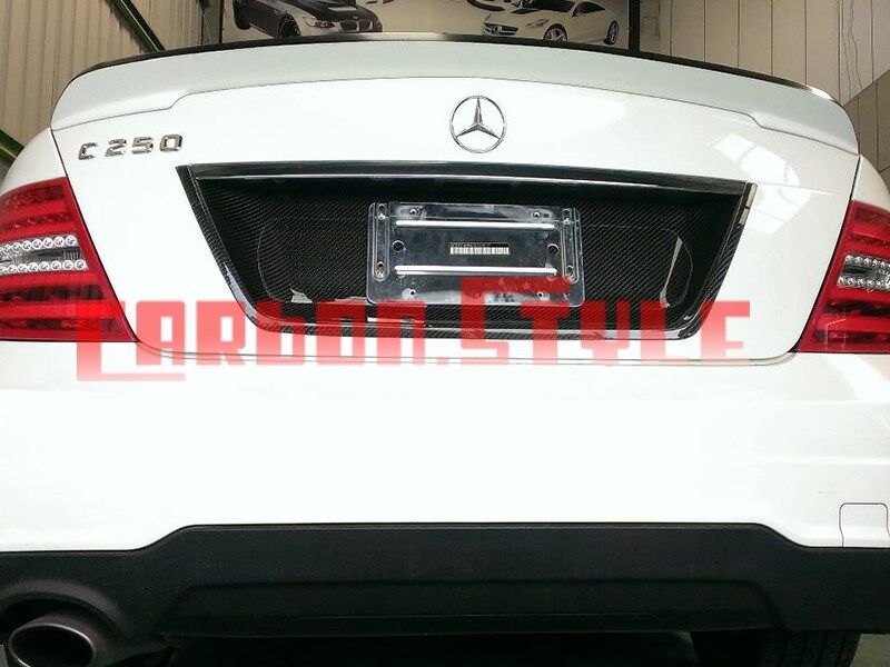 Painted Color For Mercedes BENZ W204 High Rear Trunk Spoiler Wing C250 C300 08+
