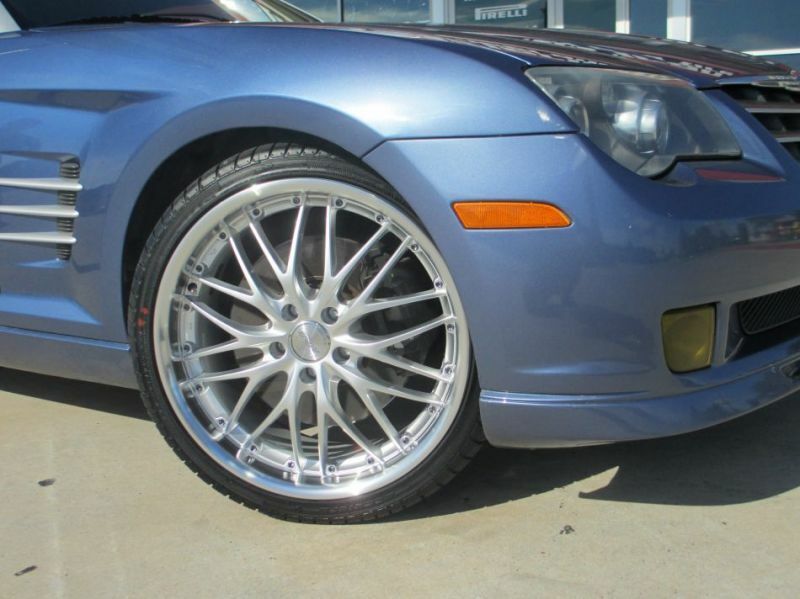 MRR GT1 Mesh Silver Wheels For Chrysler Crossfire 18x8.5/19x9.5 5x112 Rims Set 4