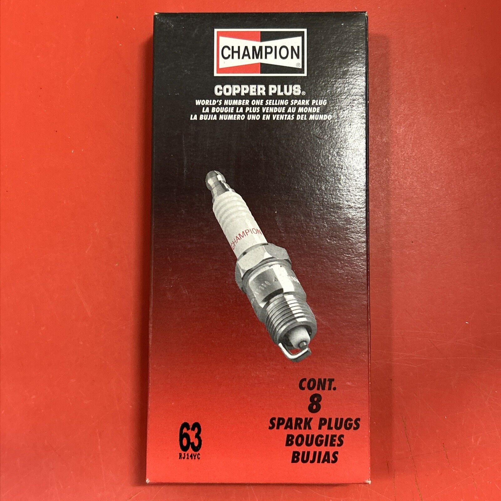Champion (63) RJ14YC Spark Plug - (Pack of 8)