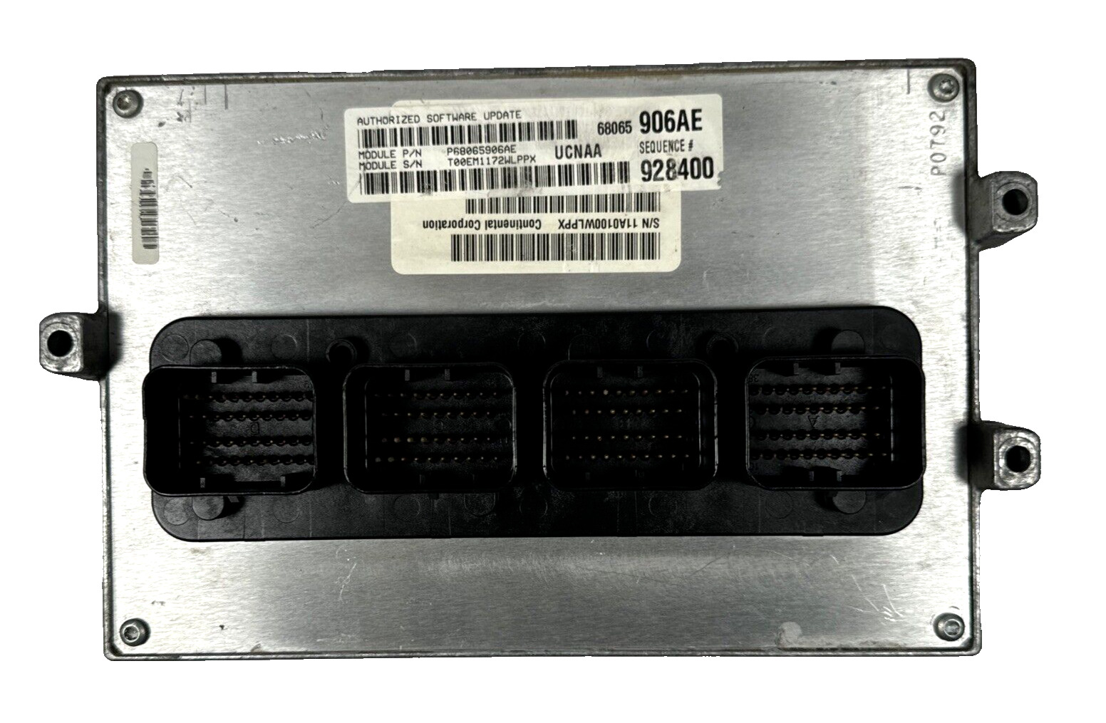 2012 Dodge Ram 1500 Engine Computer  P68065906AE 4.7L AT PCM ECU ECM