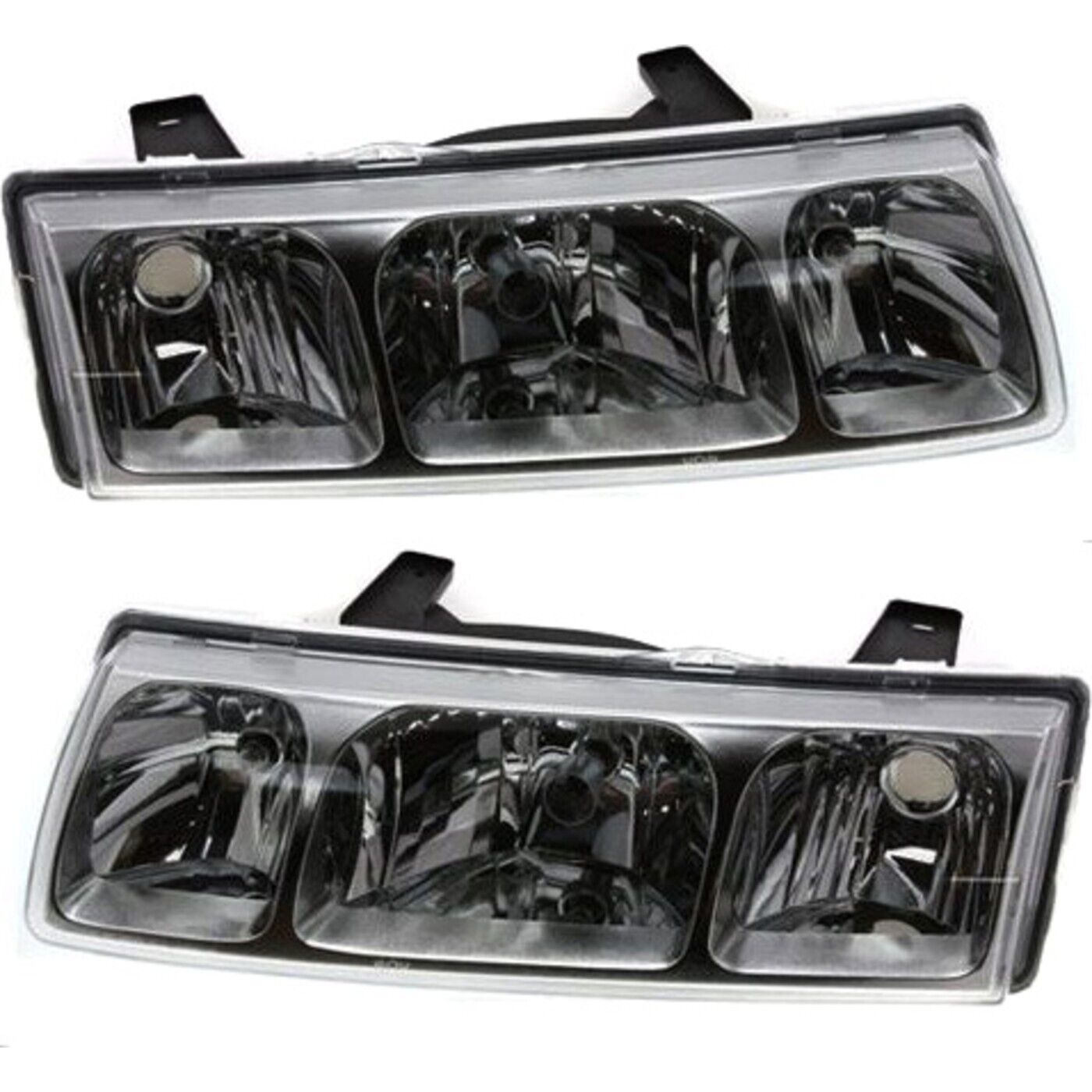 Headlights Headlamps Left & Right Pair Set NEW for 02-04 Saturn Vue