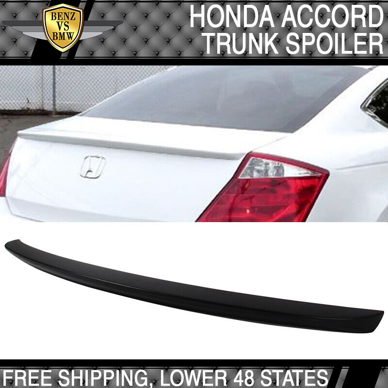Fits 08-12 Honda Accord 2Dr Coupe OE Factory Style Rear Trunk Spoiler ABS