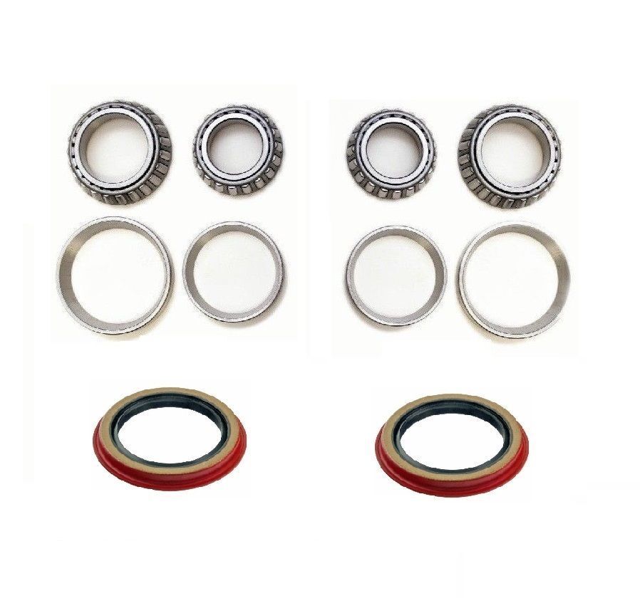 Front Wheel Bearing (2 Inner & 2 Outer) with Seal set for 95-11 FORD RANGER 2WD