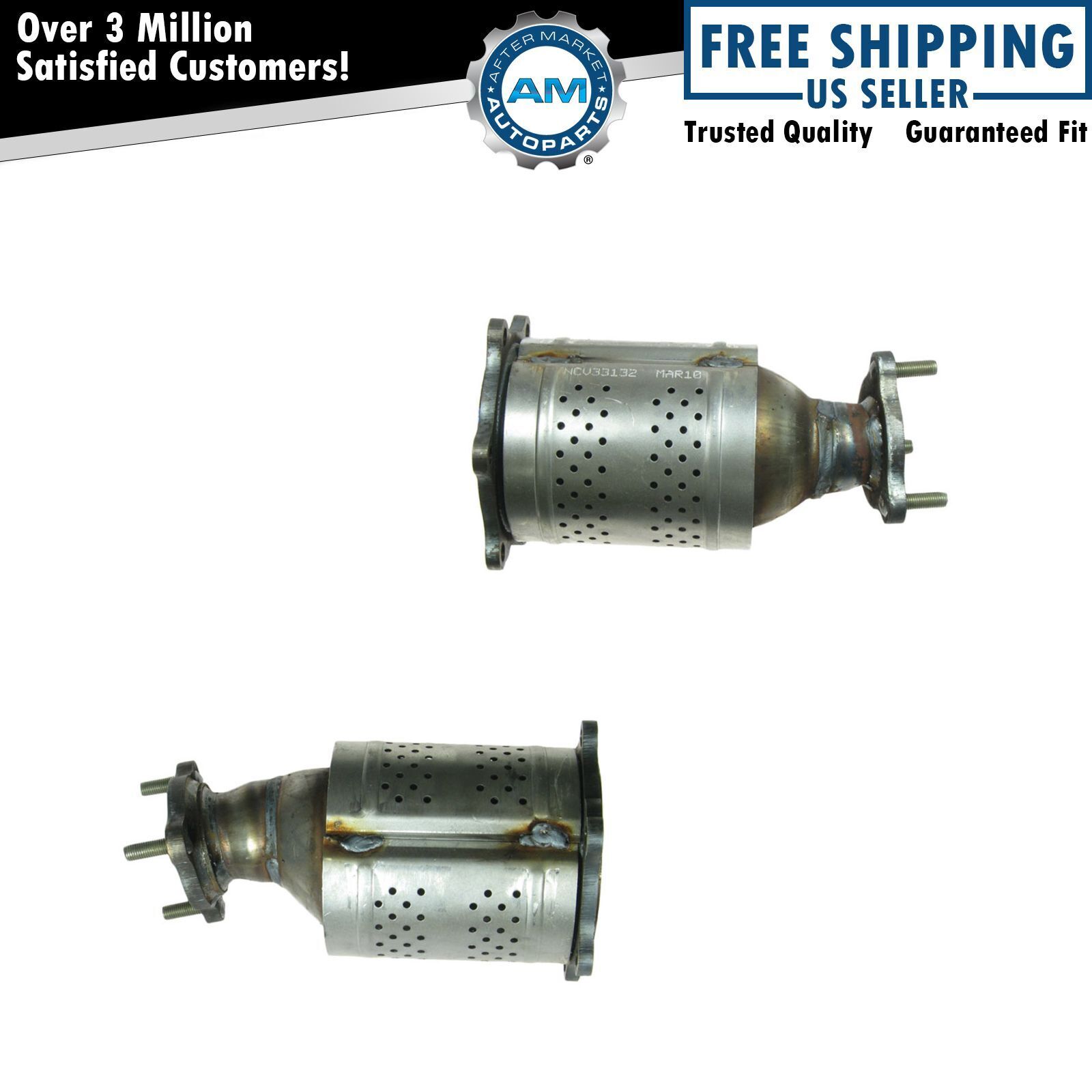 Front Catalytic Converters Left LH & Right RH for Nissan Pathfinder Infiniti QX4