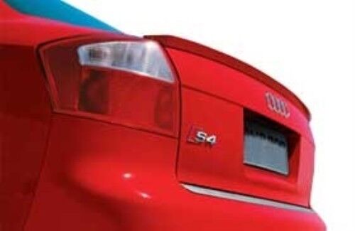 Audi A4 S4 B6 Sedan Rear Trunk Boot Spoiler Lip Wing Sport Trim Lid S Line RS