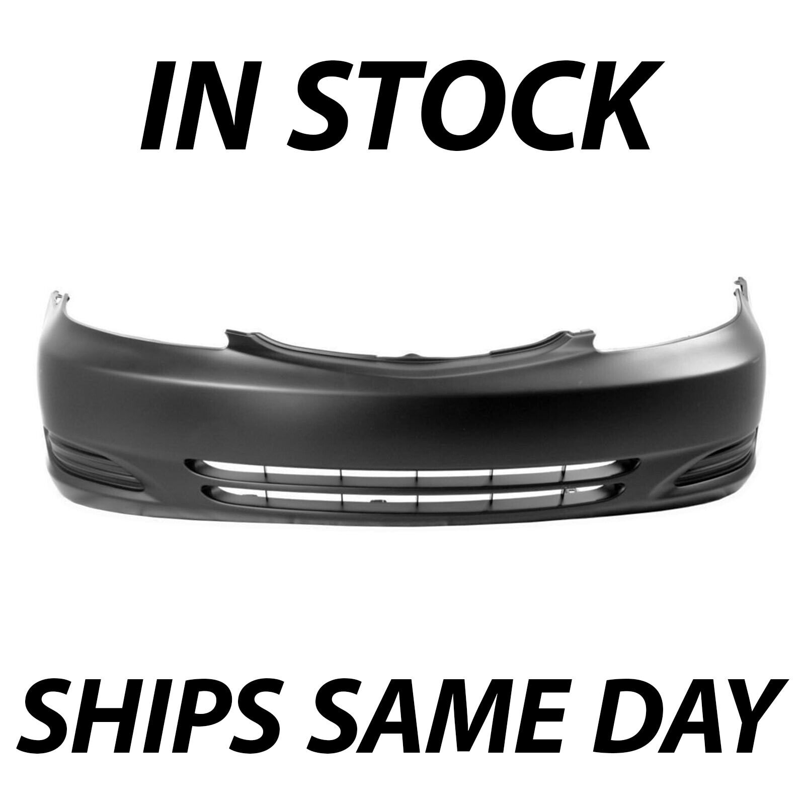 NEW Primered - Front Bumper Cover Fascia for 2002 2003 2004 Toyota Camry 02-04