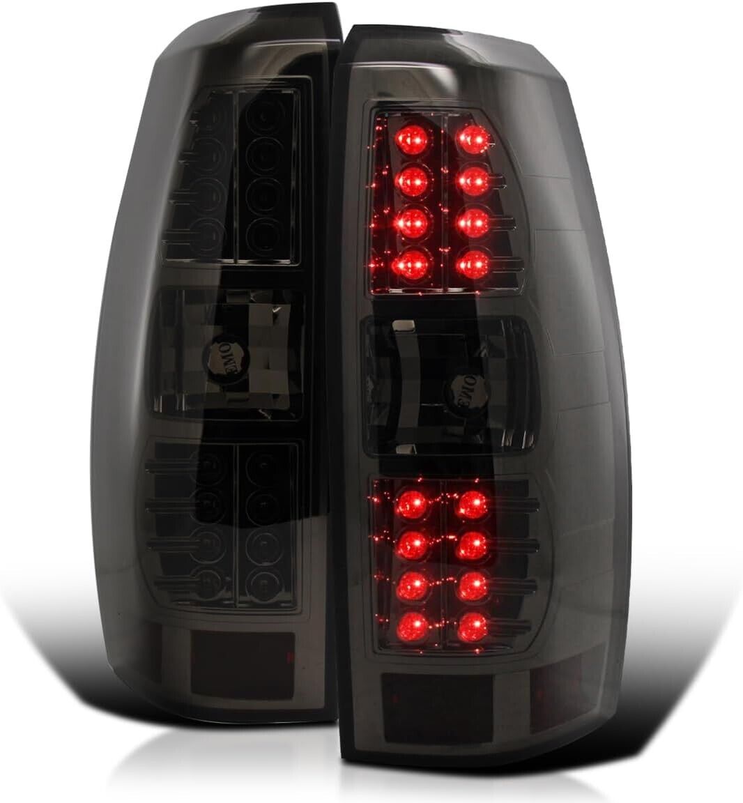 ESCALADE EXT  2007 - 2013   TAIL LIGHTS LEFT + RIGHT  LED SMOKED LENS