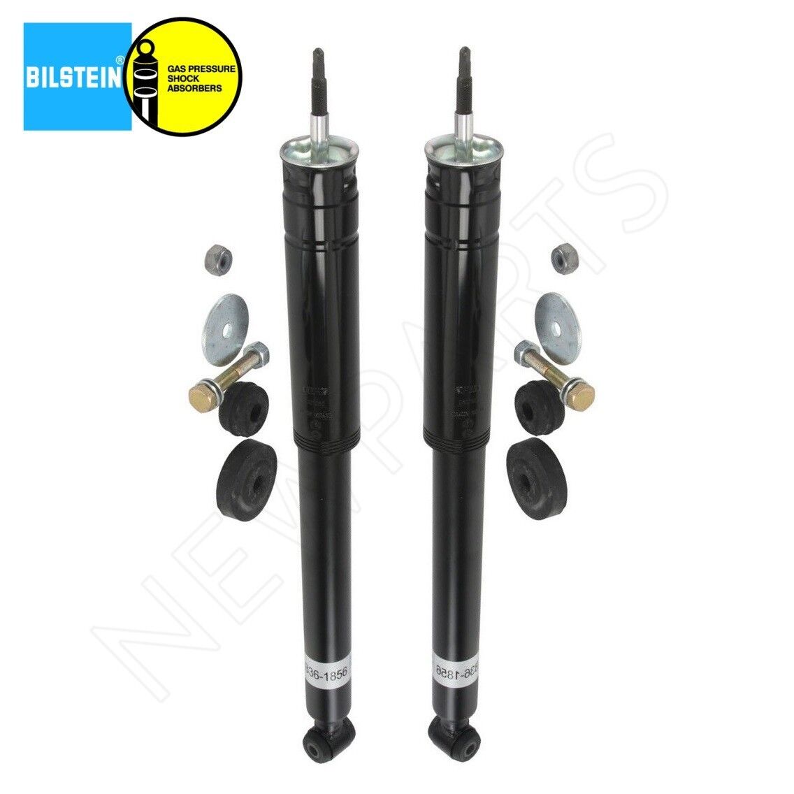 For Mercedes-Benz C-Class W202 Pair Set of 2 Front Shock Absorbers Bilstein B4