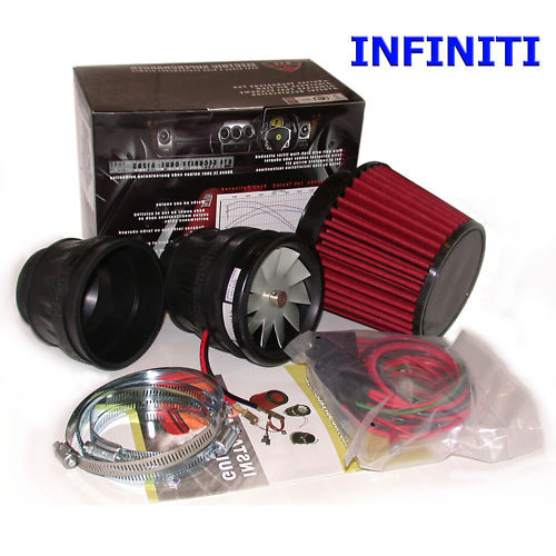 Intake Supercharger Kit Turbo Chip Performance for Infiniti 