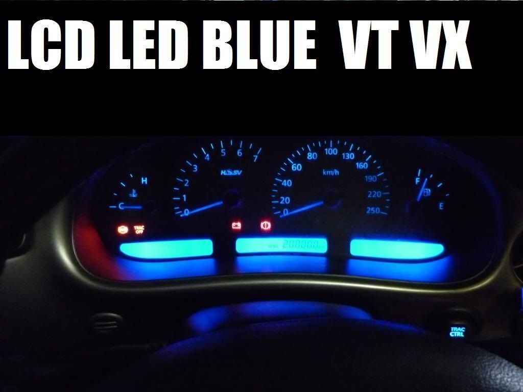 LED LCD ODO Speed Fuel Light Bulbs Holden WH Statesman VT VX VU Commodore
