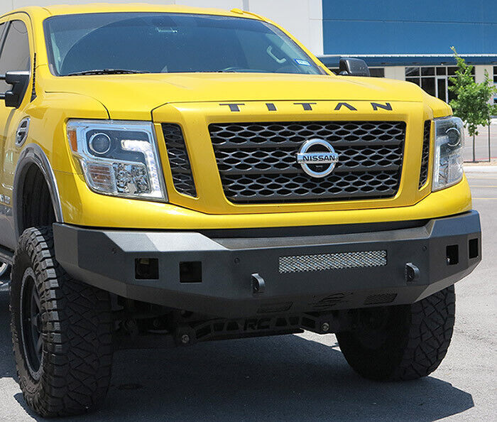 New Steelcraft Fortis Front Bumper Replacement Will Fit '16-'24 Nissan Titan XD