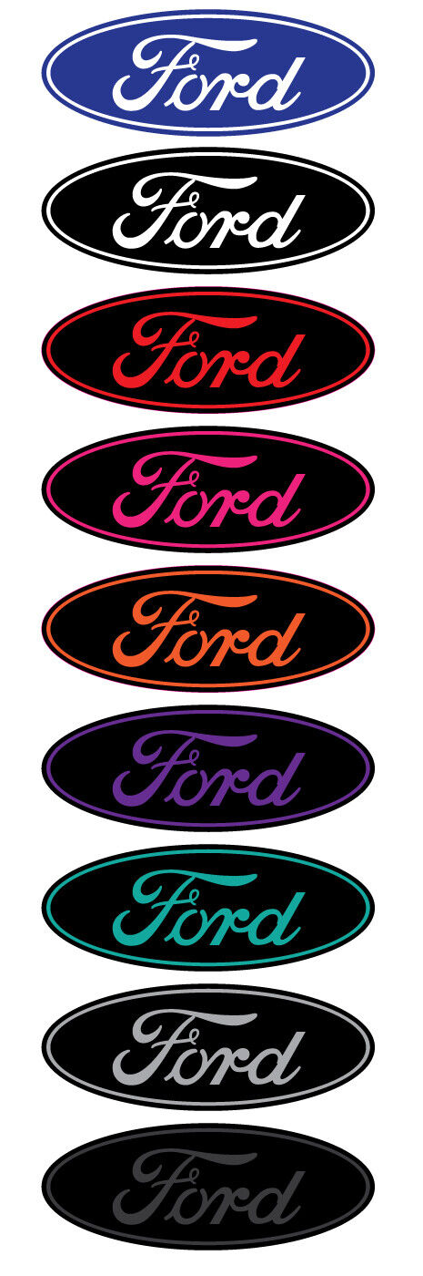 Ford Wheel Center Cap Logo Overlay Decal Emblem Stickers 1.75\