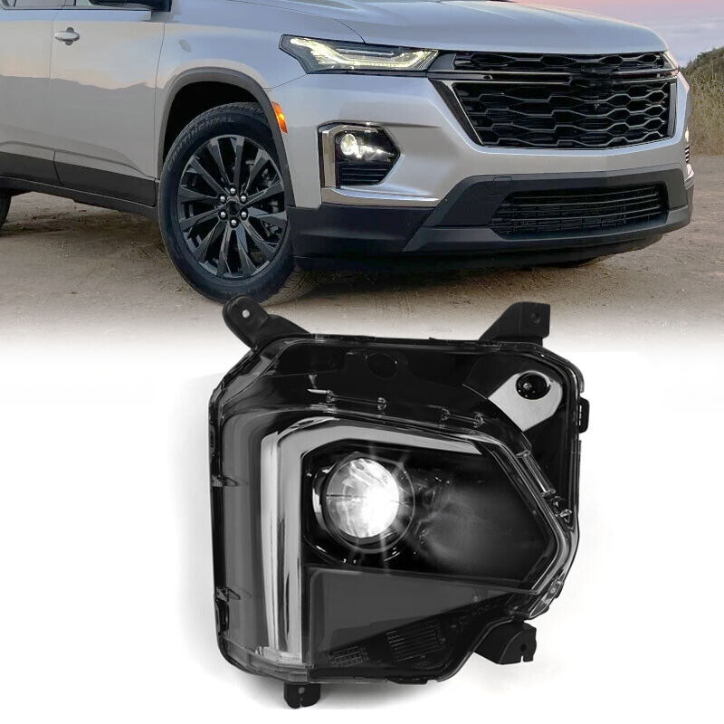 For 2022-2023 Chevy Traverse w/o LED DRL Projector Headlight Headlight Passenger
