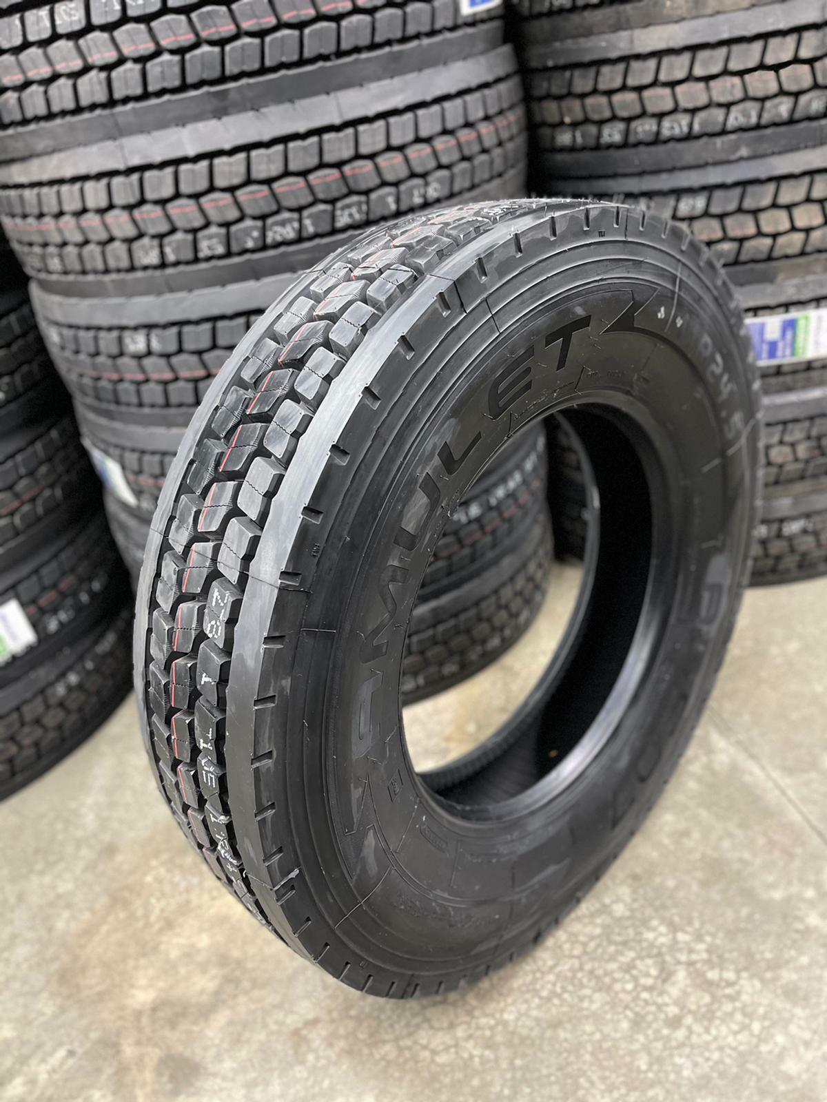 4 Tires 285/75R24.5 Amulet AD507 Drive 16 Ply L 147/144 Commercial Truck