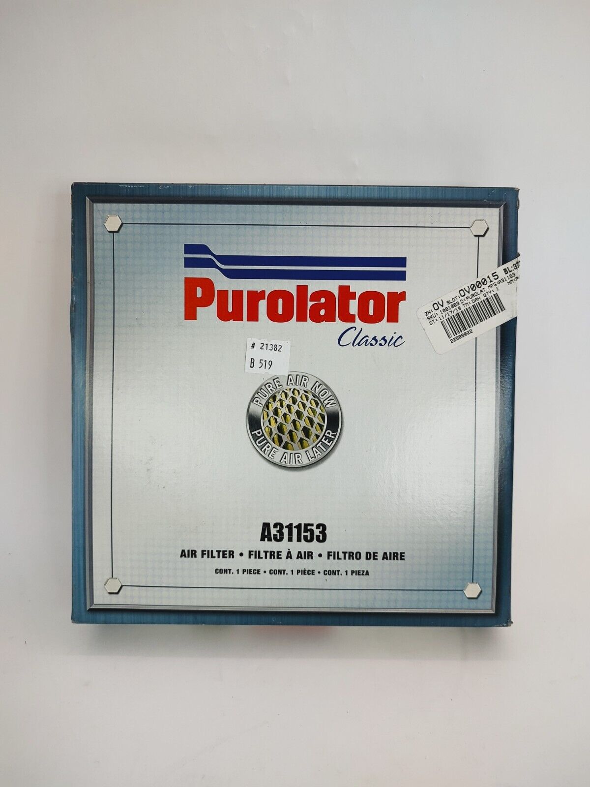 Purolator Classic A31153 Air Filter