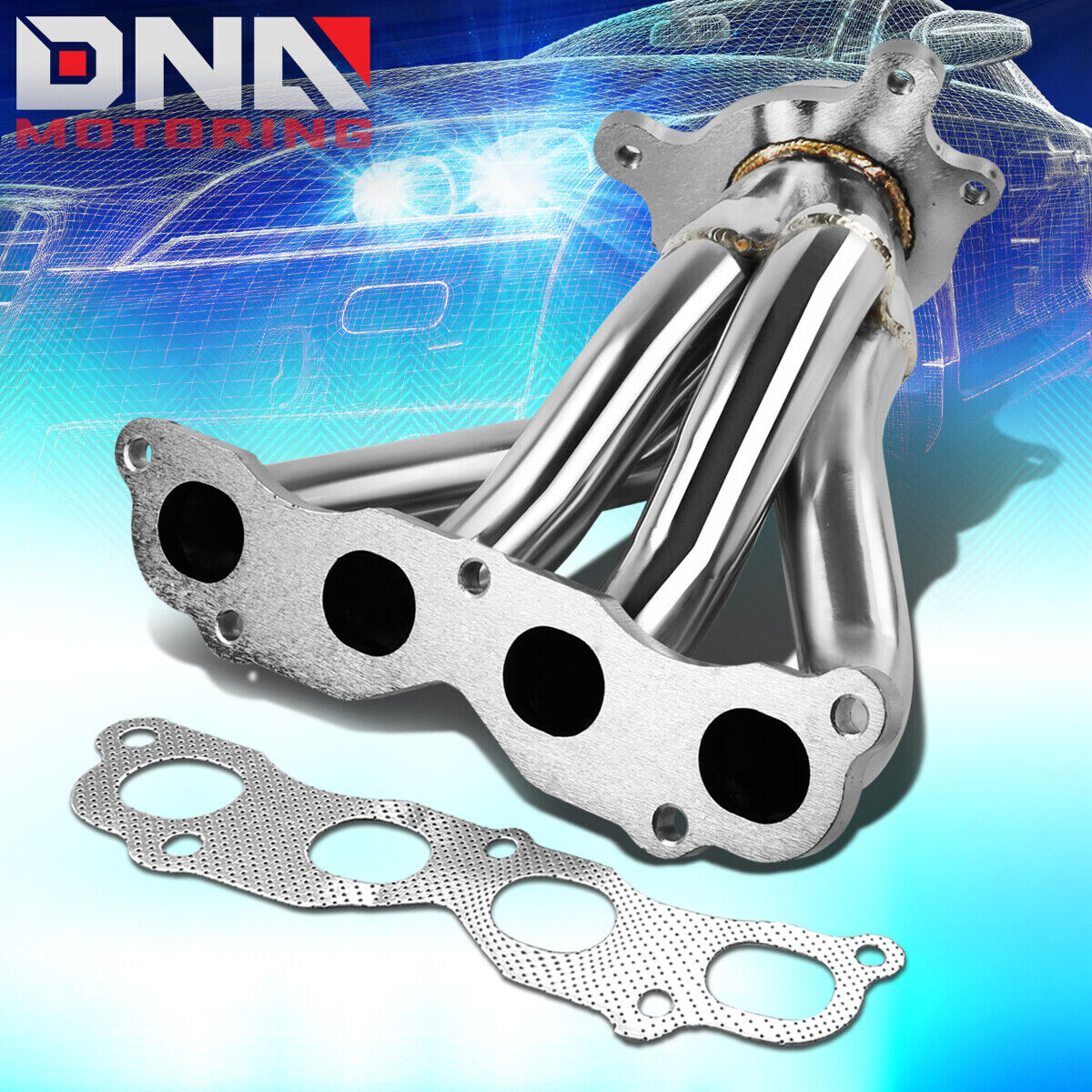 STAINLESS STEEL 4-1 HEADER FOR 02-06 CIVIC Si EP3/RSX DC5 2.0 EXHAUST/MANIFOLD