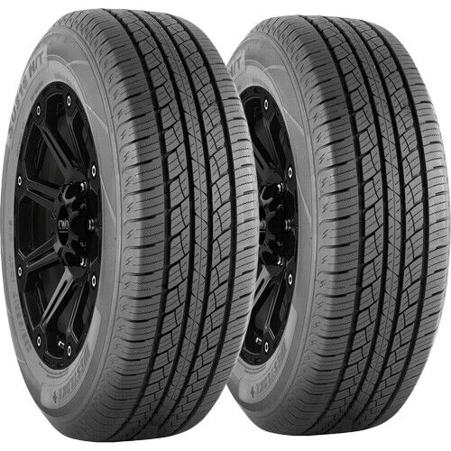 (QTY 2) 225/70R15 Westlake SU318 H/T 100T SL Black Wall Tires