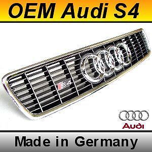 OEM Audi S4 Grill Euro Race Grille A4 B5 (95-01) chrome