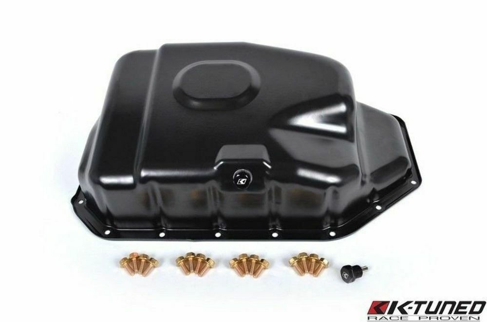 K-TUNED K-SERIES OIL PAN W/ MAGNETIC PLUG AND BOLTS K-SWAP ACURA INTEGRA DC2 K20