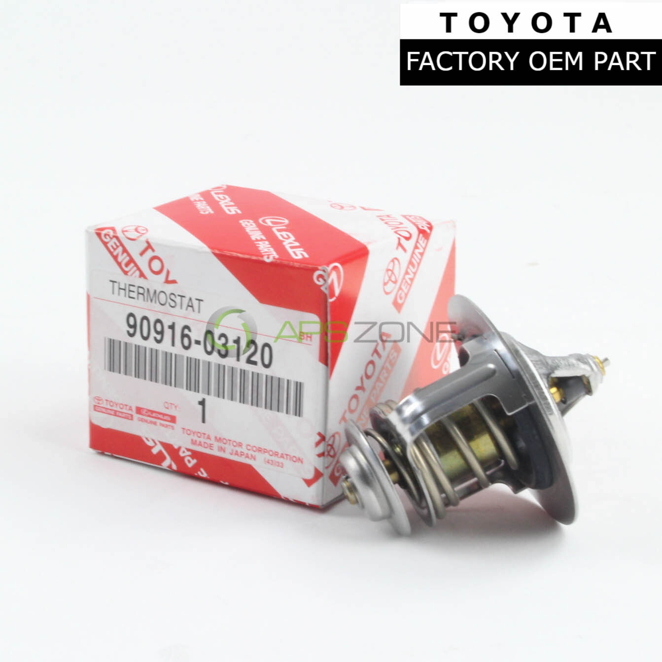 GENUINE TOYOTA TACOMA PREVIA T100 4RUNNER THERMOSTAT OEM 90916-03120
