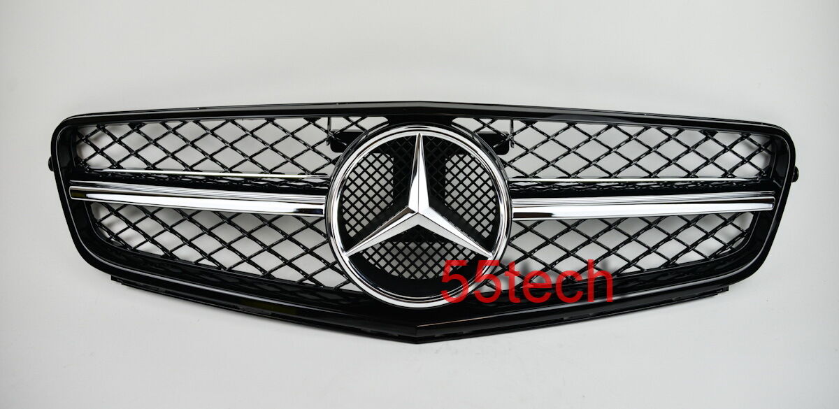 Mercedes Benz W204  2012 2013 C63 AMG Style grille Grill C300 C350 C280 C230 BKF