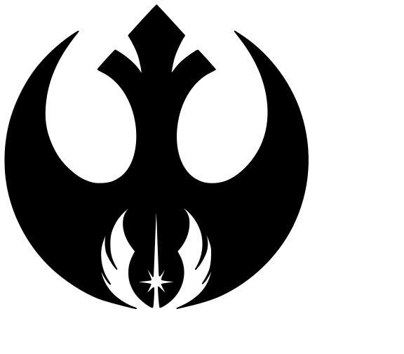 Rebel Alliance & Jedi Order Vinyl Decal Sticker Car Window Starwars Star Wars