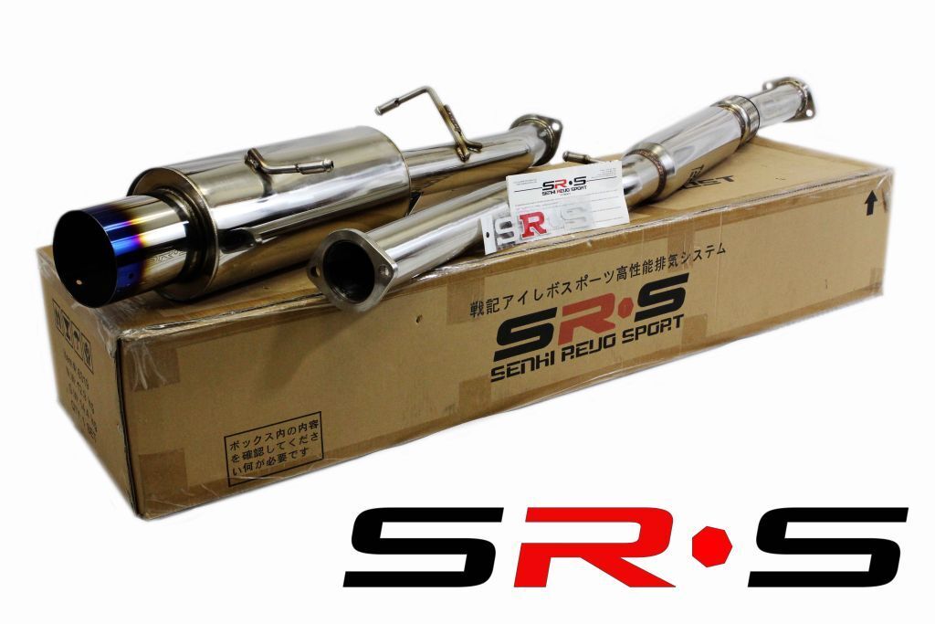 SR*S CATBACK EXHAUST SYSTEM FOR SUBARU Impreza RS 02-07 03 04 05 BURNED TIP 3