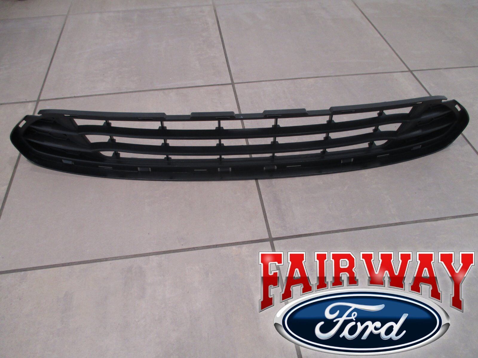 10 thru 12 Fusion OEM Genuine Ford Parts Black Lower Grille Grill Assembly