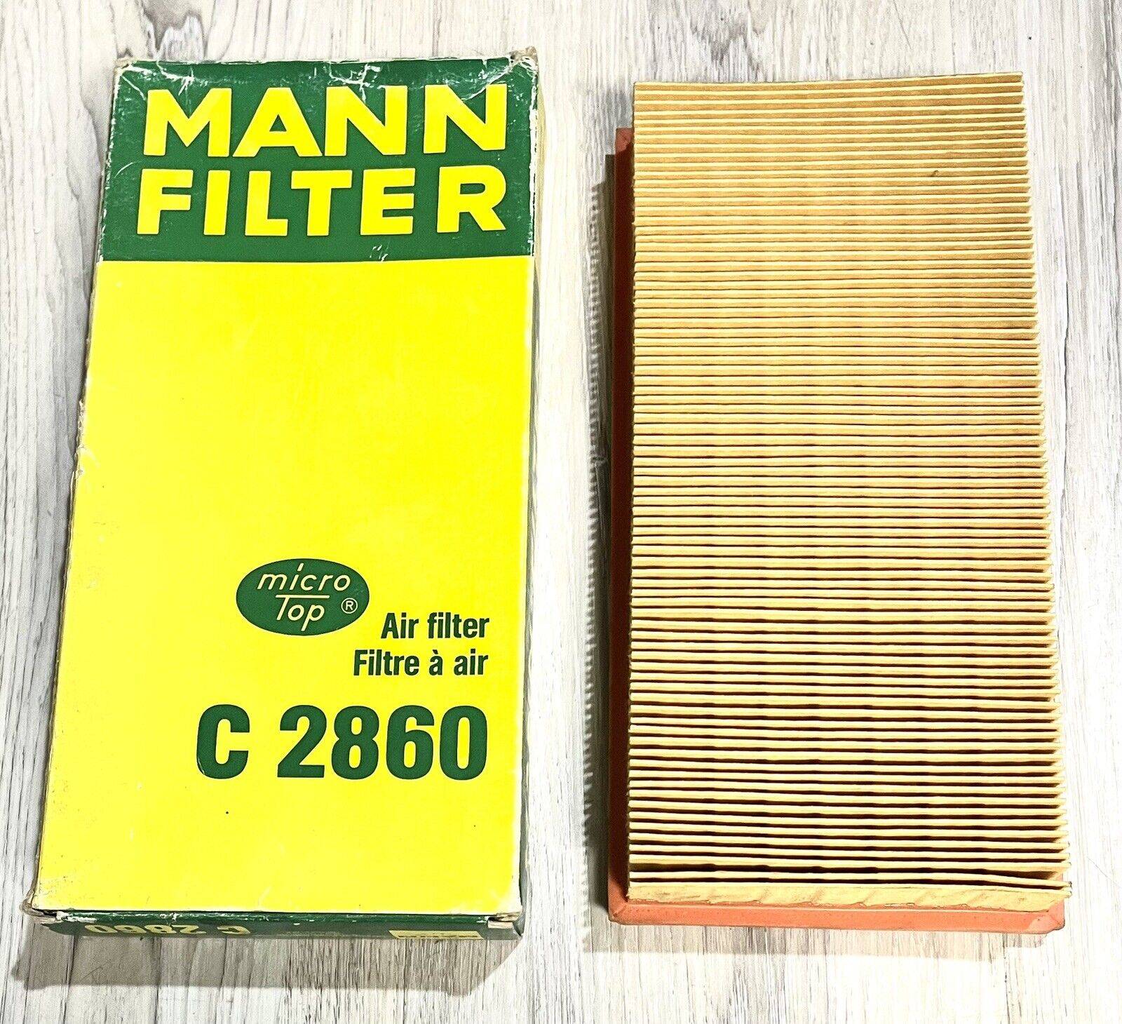 Mann C2860 Engine Air Filter for VW Fox Rabbit Quantum Scirocco
