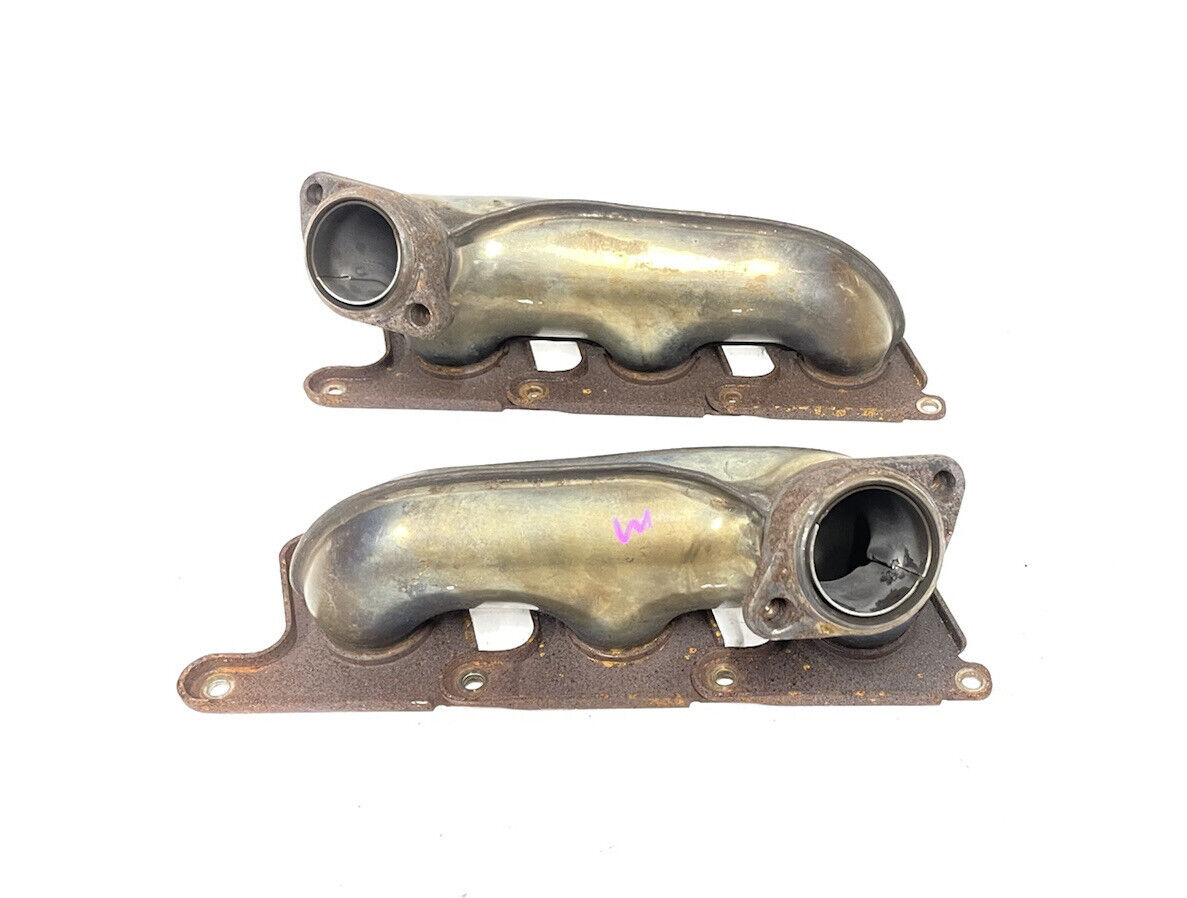 W204 Mercedes 2010 C300 Front Left Right Exhaust Manifold Headers Pair Set