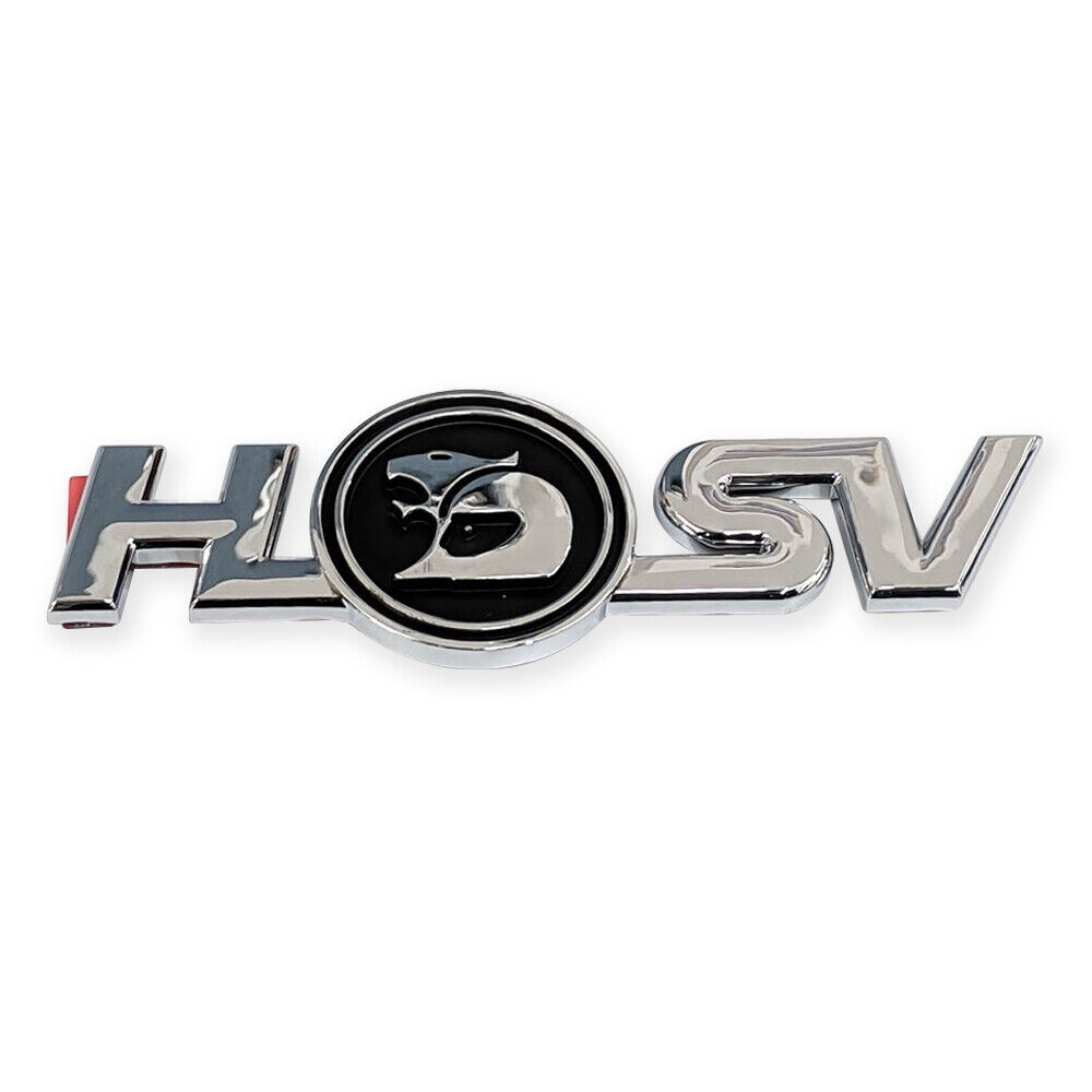 Genuine Holden HSV Badge Boot Trunk  for V2 VY VZ HSV GTS GTO Coupe - Chrome