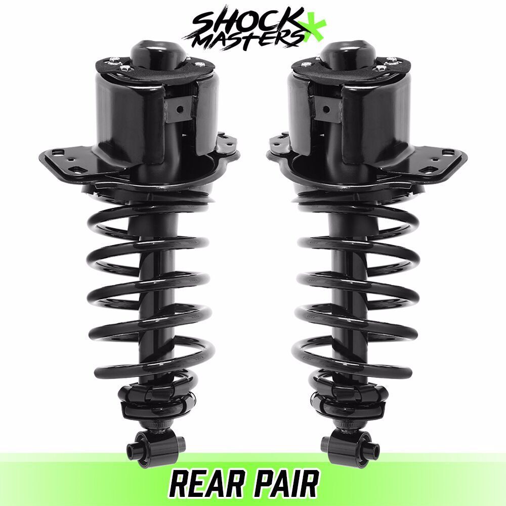 Rear Pair Complete Struts & Coil Springs for 2005-2007 Ford Five Hundred FWD
