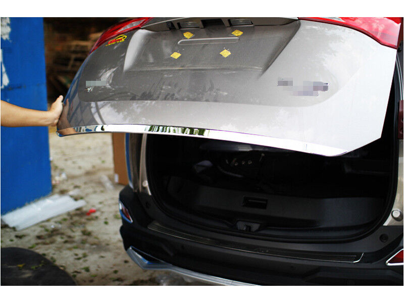 Stainless steel Rear Tail Gate Molding Trim Cover For TOYOTA RAV4 2013 2014 2015