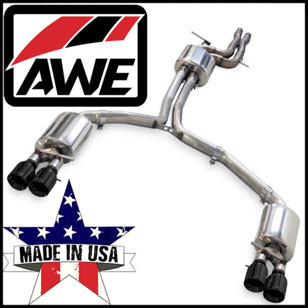 AWE Touring Edition Cat-Back Exhaust System fits 2016-2018 Audi A7 Quattro 3.0T
