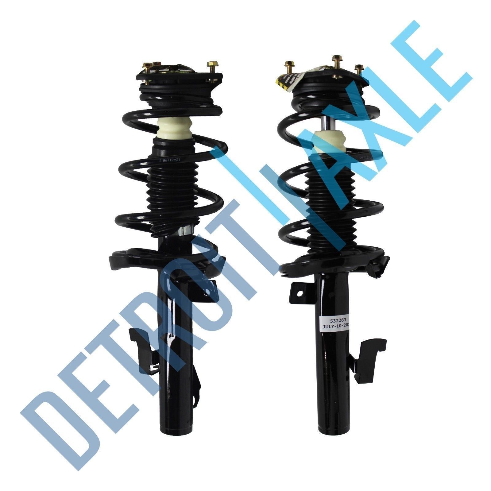 2 Complete Front Quick Strut Assembly for 2006 2007 2008- 2011 Cadillac DTS Limo